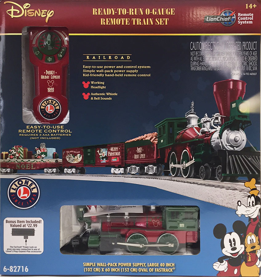 6 82716 lionel mickeys holiday to remember disney christmas lionchief train set - Disney Christmas Train 6 82716 lionel mickeys holiday to remember disney christmas lionchief train set - Disney Christmas Train