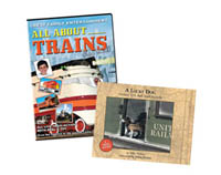 All About Trains for Kids DVD & A Lucky Dog by Dirk Wales