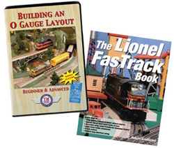 Building Layout DVD & The Lionel FasTrack Book