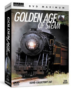 Golden Age of Steam<br> 4-DVD Collector's Set