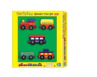 I Love Toy Trains<br> Wooden Train Set
