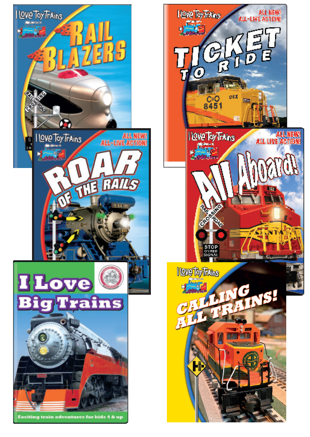 Love Toy Trains Dvds Collection