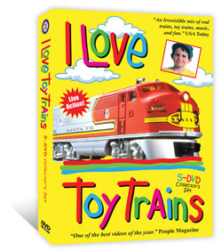 I Love Toy Trains 5 DVD Boxed Set