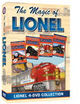 Magic of Lionel<br> 4-DVD Boxed Set