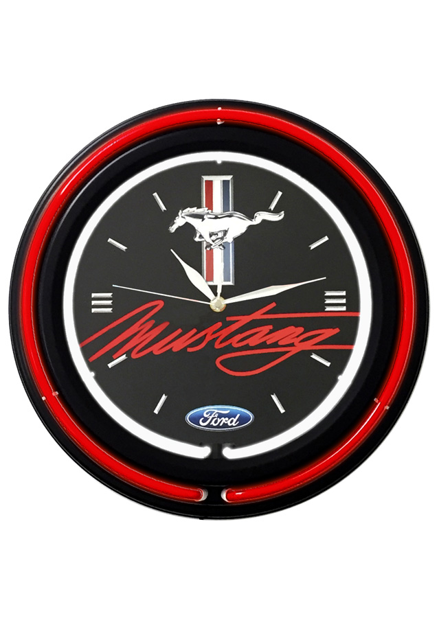 Ford Mustang Double Neon Wall