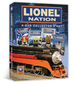 Lionel Nation<br> 4-DVD Collector's Set, Parts 1-4