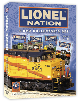 Lionel Nation<br>4-DVD Collector's Set, Parts 5-8