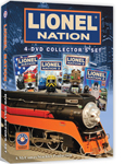 Lionel Nation<br> 4-DVD Collector's Set, Parts 1-4