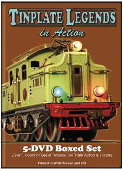 Tinplate Legends In Action Parts 1-5 (5 DVD Boxed Set)